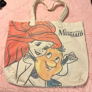 Little mermaid tote bag